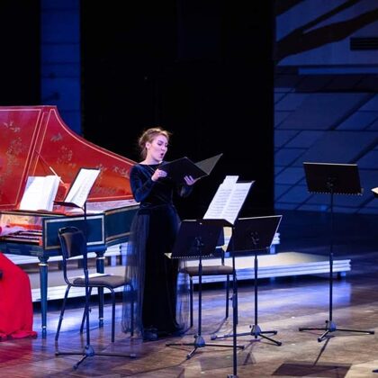 Aria from Müthel, w/ Ieva Saliete; Concert Hall GORS