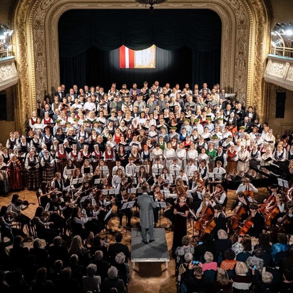 Riga Latvian Society, Cantata "Tēvijai" by Jurjāns, 📷Rihards Slišāns, 2023