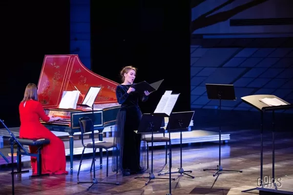 Aria by Müthel, w/ Ieva Saliete; Concert Hall GORS